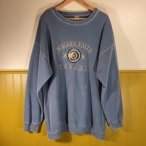 Thrashed Vintage 90’s Niagara Falls Crewneck Sweatshirt